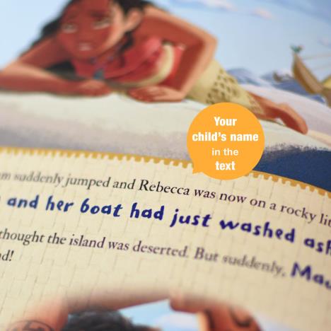 Personalised Disney Little Favourites Moana Book Extra Image 2